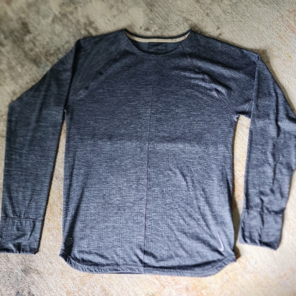 Nike Training Yoga Textured Dri- FIT Top